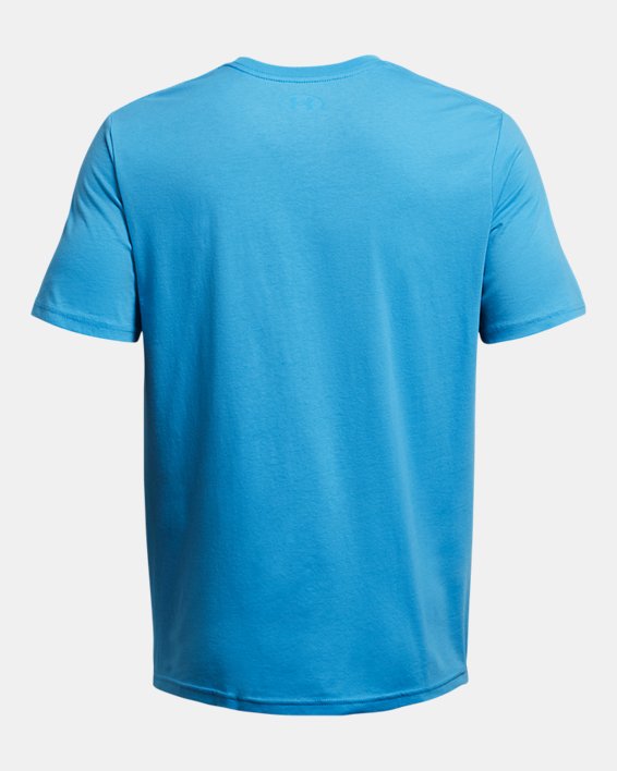 Camiseta de manga corta UA Sportstyle Left Chest para hombre, Blue, pdpMainDesktop image number 3